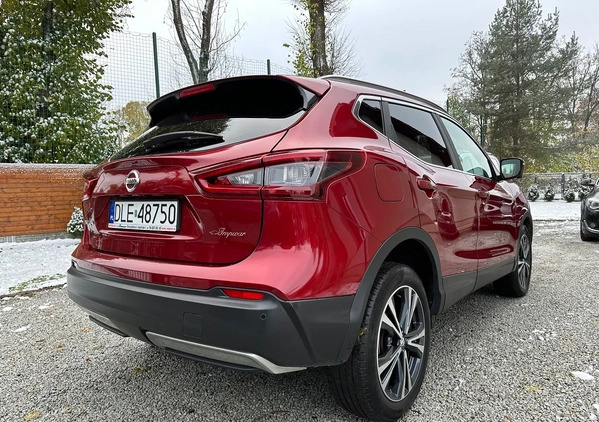 Nissan Qashqai cena 88400 przebieg: 60000, rok produkcji 2020 z Legnica małe 211